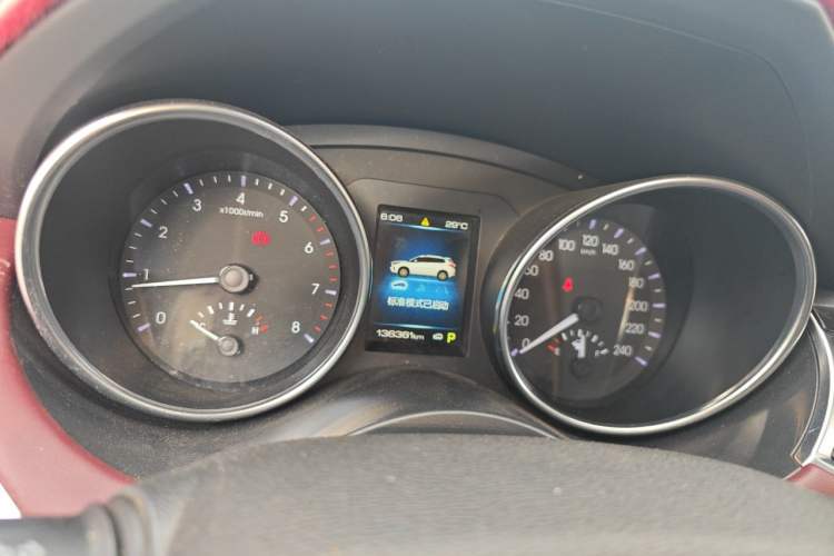 Used Haval H6 Coupe 2018 Red-Label 1.5T Automatic Two-Wheel Drive Ultra-Luxury Model Instrument Cluster