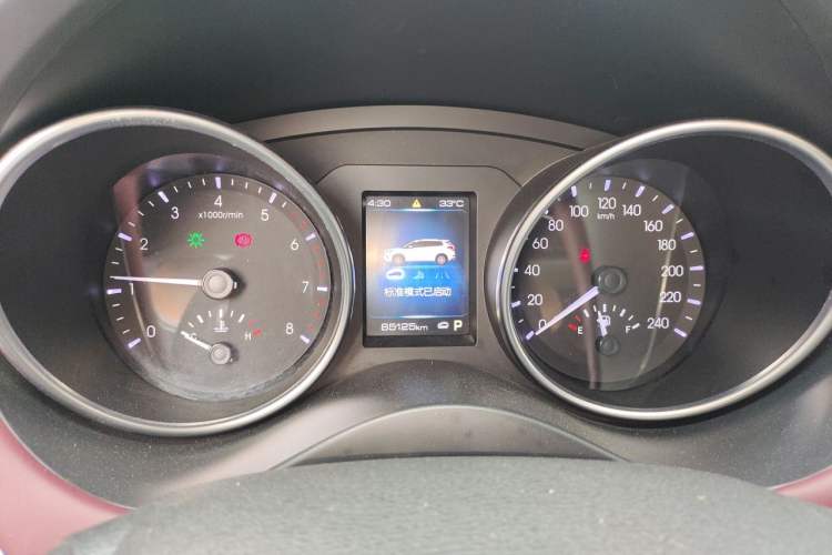 Used Haval H6 Coupe 2018 Red-Label 1.5T Automatic Two-Wheel Drive Ultra-Luxury Model Instrument Cluster
