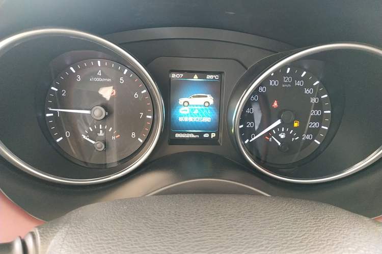 Used Haval H6 Coupe 2018 Red-Label 1.5T Automatic Two-Wheel Drive Ultra-Luxury Model Instrument Cluster