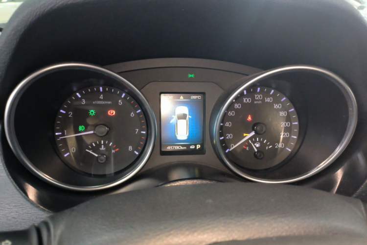 Used Haval H6 Coupe 2018 Blue Label 1.5T Automatic Two-Wheel Drive Ultra-Luxury Model Instrument Cluster