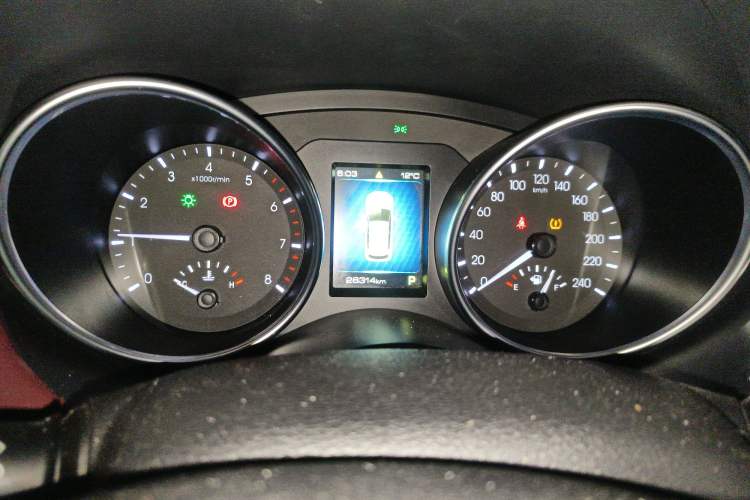 Used Haval H6 Coupe 2018 Red-Label 1.5T Automatic Two-Wheel Drive Ultra-Luxury Model Instrument Cluster