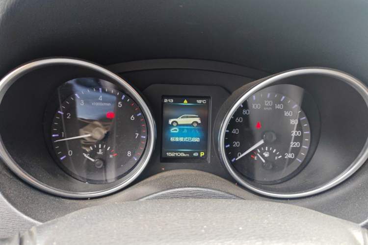 Used Haval H6 Coupe 2018 Blue Label 1.5T Automatic Two-Wheel Drive Luxury Model Instrument Cluster