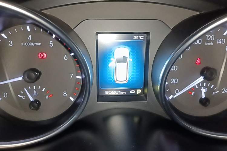 Used Haval H6 Coupe 2018 Blue Label 1.5T Automatic Two-Wheel Drive Luxury Model Instrument Cluster