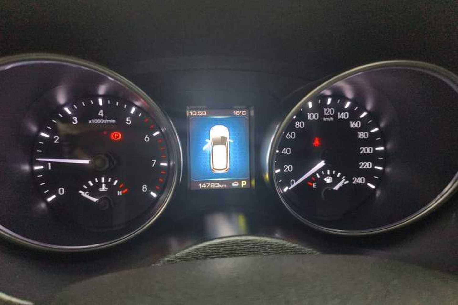 Used Haval H6 Coupe 2018 Blue Label 1.5T Automatic Two-Wheel Drive Luxury Model Instrument Cluster
