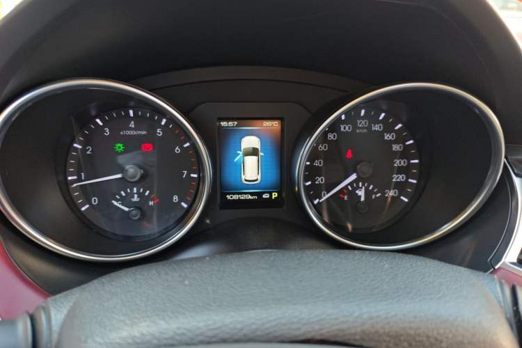 Used Haval H6 Coupe 2018 Red-Label 1.5T Automatic Two-Wheel Drive Ultra-Luxury Model Instrument Cluster