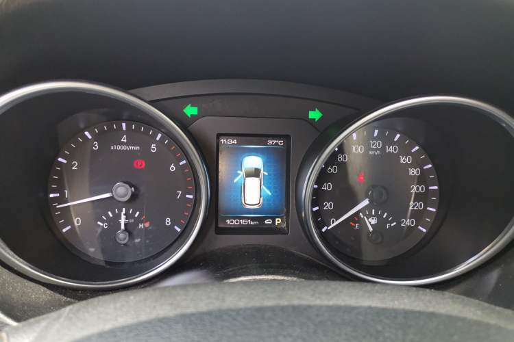 Used Haval H6 Coupe 2018 Blue Label 1.5T Automatic Two-Wheel Drive Luxury Model Instrument Cluster