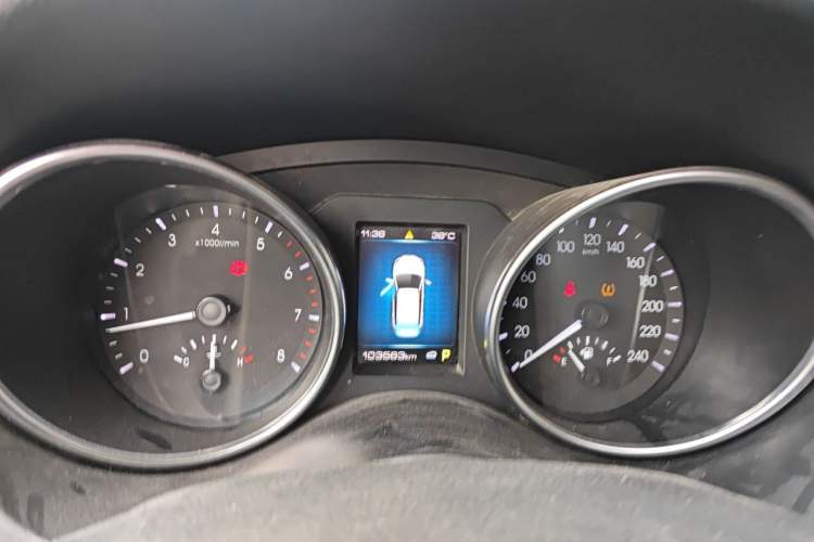 Used Haval H6 Coupe 2018 Blue Label 1.5T Automatic Two-Wheel Drive Luxury Model Instrument Cluster