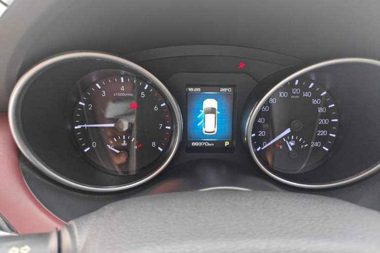 Used Haval H6 Coupe 2018 Red-Label 1.5T Automatic Two-Wheel Drive Luxury Model Instrument Cluster