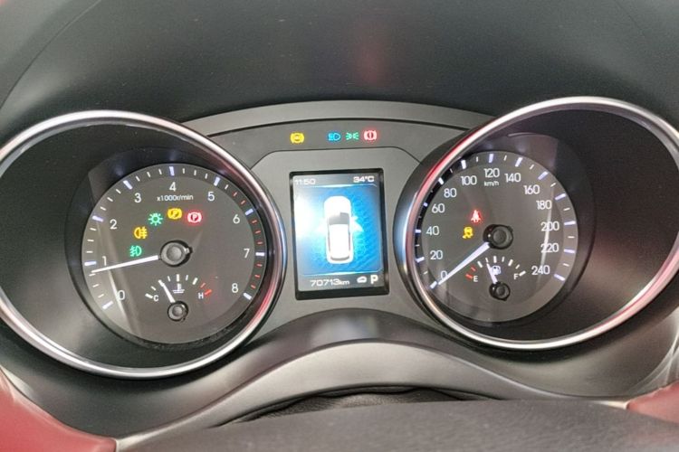 Used Haval H6 Coupe 2018 Red-Label 1.5T Automatic Two-Wheel Drive Ultra-Luxury Model Instrument Cluster
