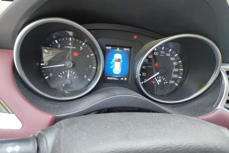 Used Haval H6 Coupe 2018 Red-Label 1.5T Automatic Two-Wheel Drive Ultra-Luxury Model Instrument Cluster
