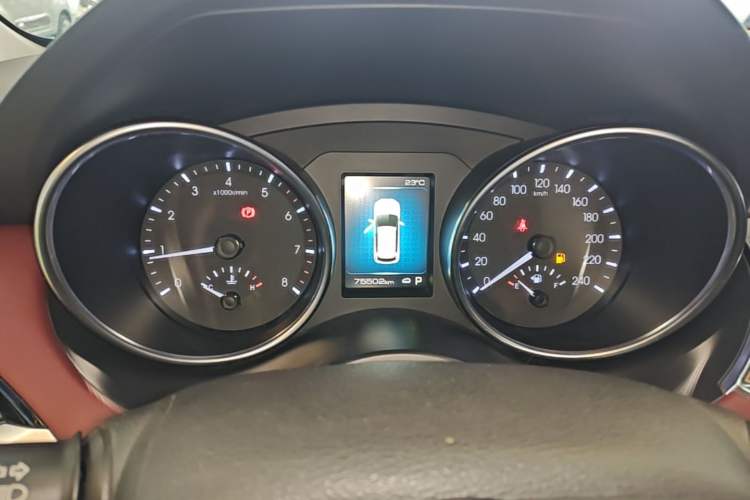Used Haval H6 Coupe 2018 Red-Label 1.5T Automatic Two-Wheel Drive Luxury Model Instrument Cluster