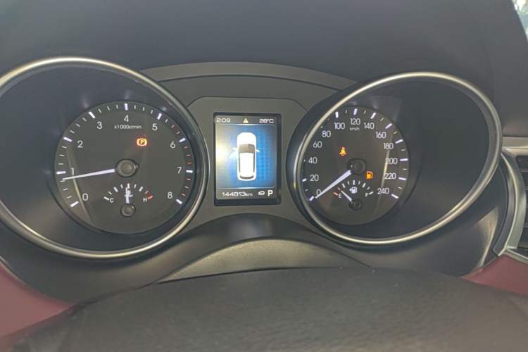 Used Haval H6 Coupe 2018 Red-Label 1.5T Automatic Two-Wheel Drive Ultra-Luxury Model Instrument Cluster