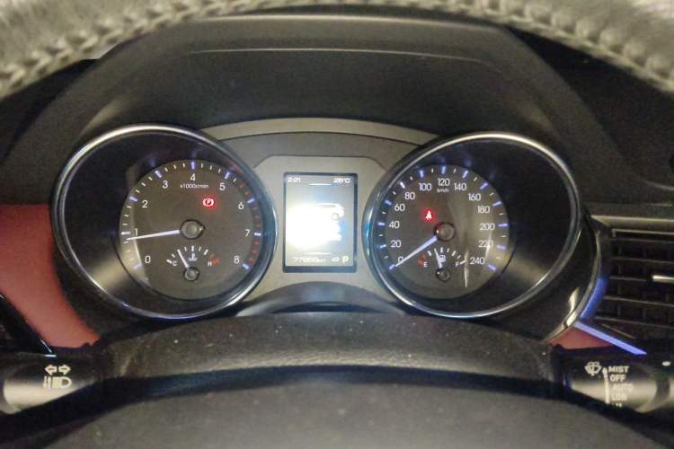 Used Haval H6 Coupe 2018 Red-Label 1.5T Automatic Two-Wheel Drive Ultra-Luxury Model Instrument Cluster