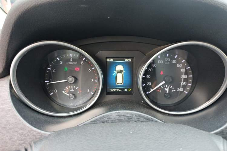 Used Haval H6 Coupe 2018 Blue Label 1.5T Automatic Two-Wheel Drive Ultra-Luxury Model Instrument Cluster