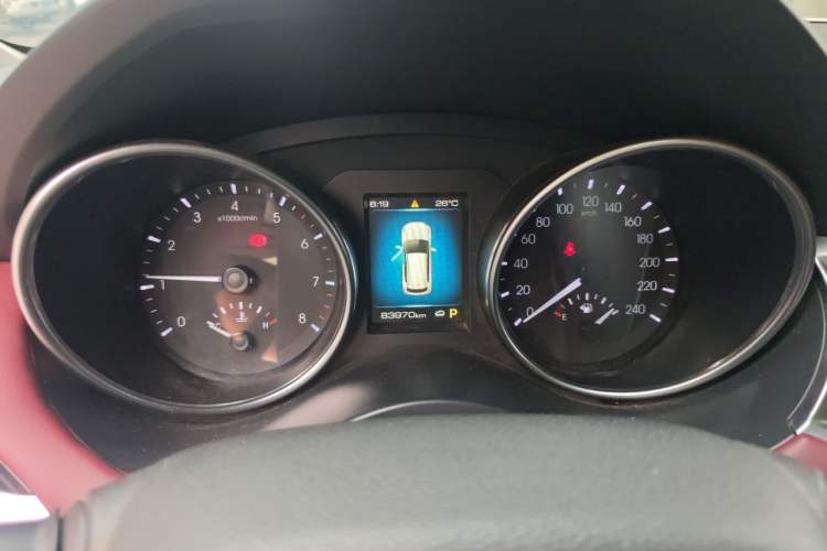 Used Haval H6 Coupe 2018 Red-Label 1.5T Automatic Two-Wheel Drive Luxury Model Instrument Cluster