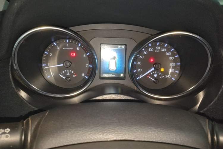 Used Haval H6 Coupe 2018 Blue Label 1.5T Automatic Two-Wheel Drive Luxury Model Instrument Cluster