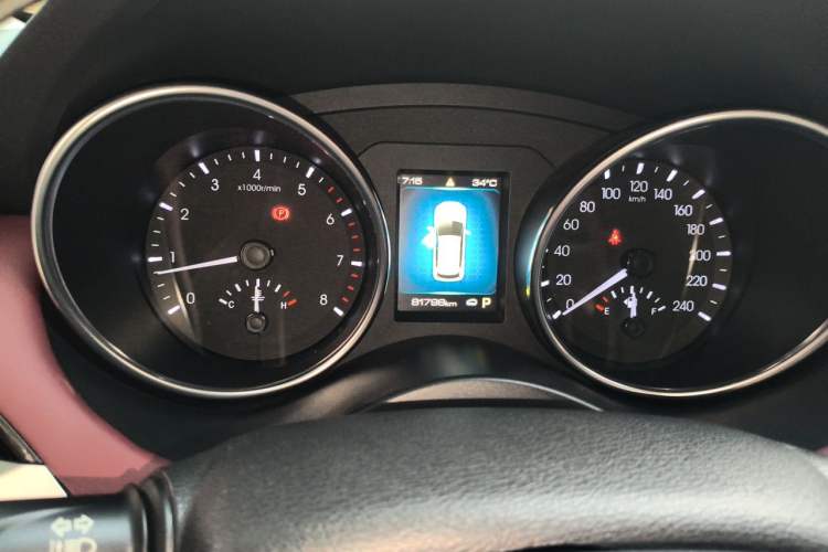 Used Haval H6 Coupe 2018 Red-Label 1.5T Automatic Two-Wheel Drive Ultra-Luxury Model Instrument Cluster