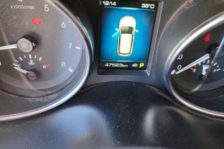 Used Haval H6 Coupe 2018 Blue Label 1.5T Automatic Two-Wheel Drive Luxury Model Odometer Close Up