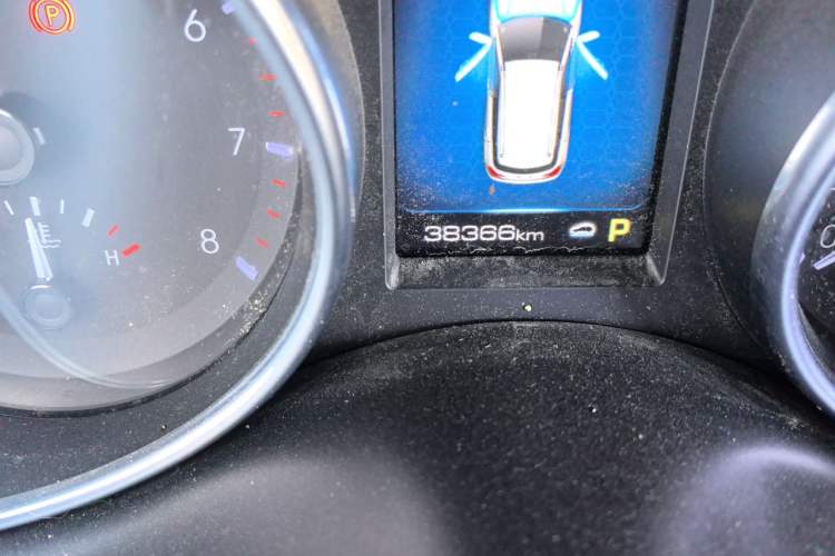 Used Haval H6 Coupe 2018 Blue Label 1.5T Automatic Two-Wheel Drive Luxury Model Odometer Close Up