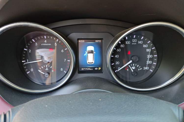Used Haval H6 Coupe 2018 Red-Label 1.5T Automatic Two-Wheel Drive Ultra-Luxury Model Odometer Close Up