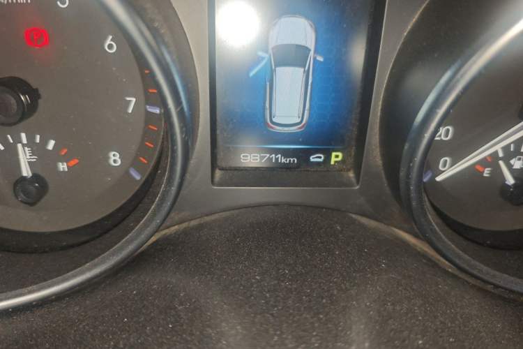 Used Haval H6 Coupe 2018 Blue Label 1.5T Automatic Two-Wheel Drive Ultra-Luxury Model Odometer Close Up