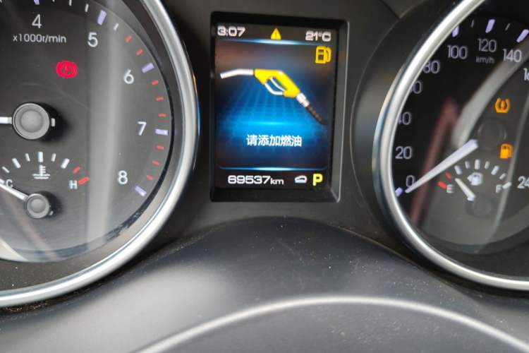 Used Haval H6 Coupe 2018 Red-Label 1.5T Automatic Two-Wheel Drive Ultra-Luxury Model Odometer Close Up