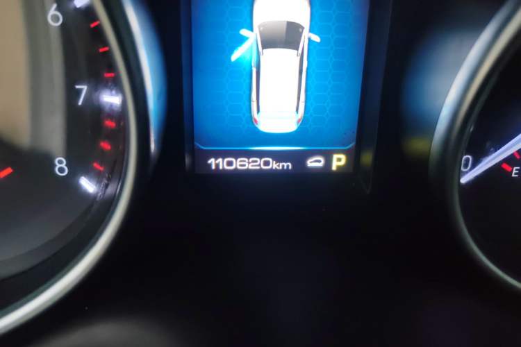 Used Haval H6 Coupe 2018 Blue Label 1.5T Automatic Two-Wheel Drive Ultra-Luxury Model Odometer Close Up