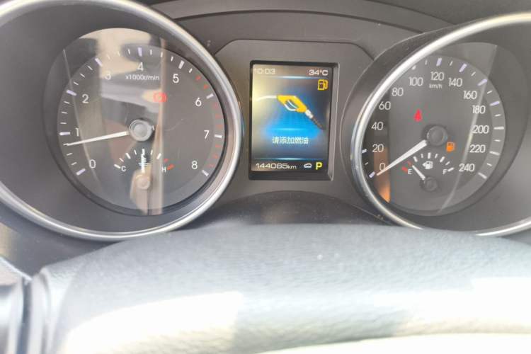 Used Haval H6 Coupe 2018 Blue Label 1.5T Automatic Two-Wheel Drive Ultra-Luxury Model Odometer Close Up