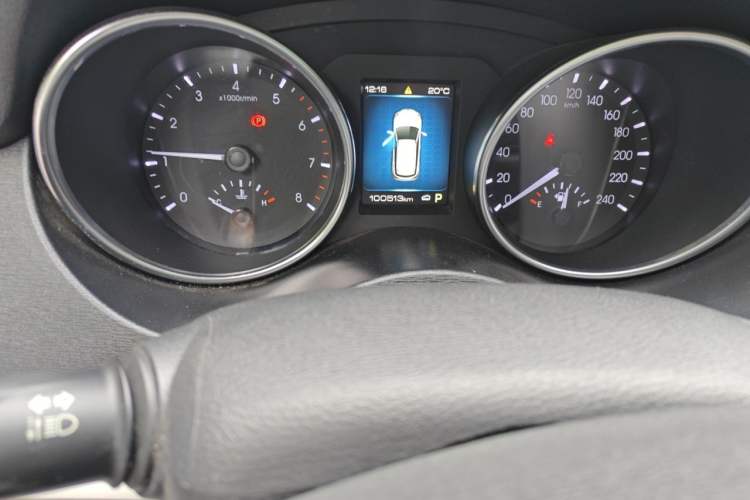 Used Haval H6 Coupe 2018 Blue Label 1.5T Automatic Two-Wheel Drive Ultra-Luxury Model Odometer Close Up