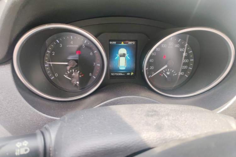 Used Haval H6 Coupe 2018 Blue Label 1.5T Automatic Two-Wheel Drive Luxury Model Odometer Close Up