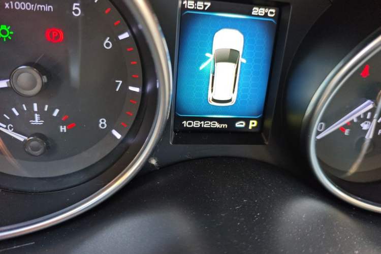 Used Haval H6 Coupe 2018 Red-Label 1.5T Automatic Two-Wheel Drive Ultra-Luxury Model Odometer Close Up