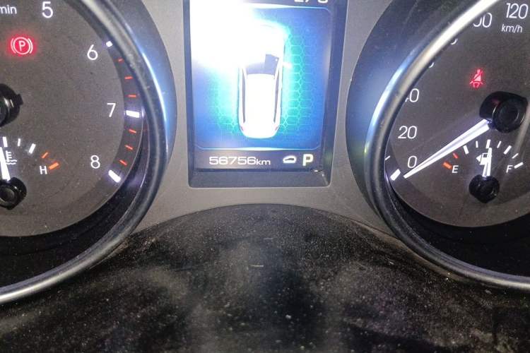 Used Haval H6 Coupe 2018 Blue Label 1.5T Automatic Two-Wheel Drive Luxury Model Odometer Close Up