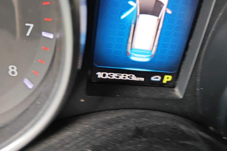 Used Haval H6 Coupe 2018 Blue Label 1.5T Automatic Two-Wheel Drive Luxury Model Odometer Close Up