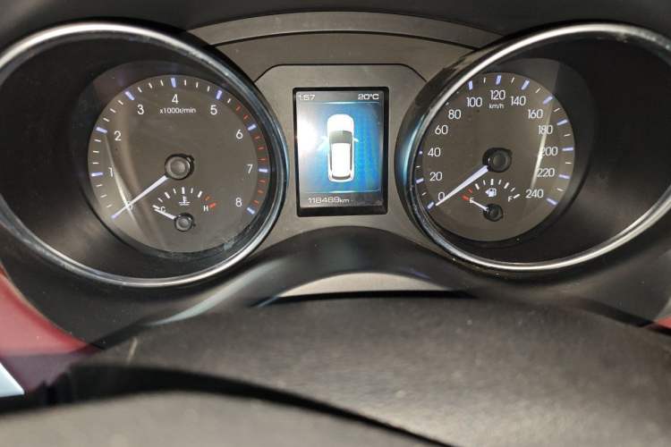 Used Haval H6 Coupe 2018 Red-Label 1.5T Automatic Two-Wheel Drive Ultra-Luxury Model Odometer Close Up
