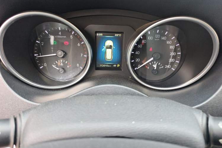 Used Haval H6 Coupe 2018 Blue Label 1.5T Automatic Two-Wheel Drive Ultra-Luxury Model Odometer Close Up