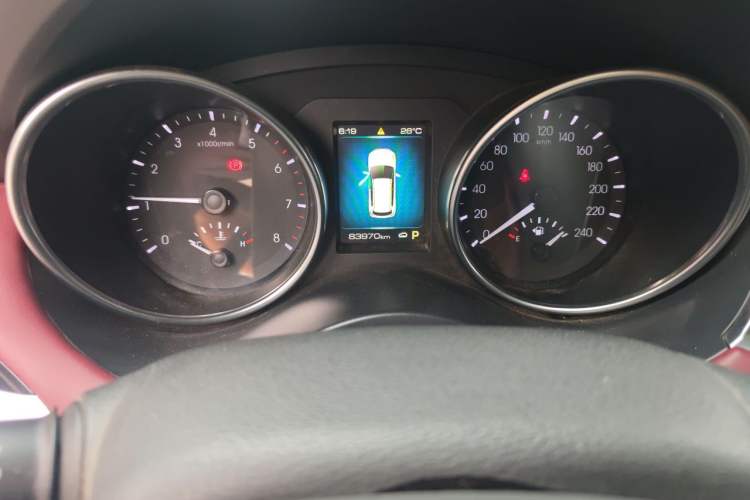 Used Haval H6 Coupe 2018 Red-Label 1.5T Automatic Two-Wheel Drive Luxury Model Odometer Close Up