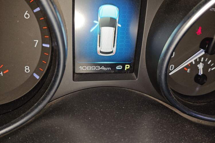 Used Haval H6 Coupe 2018 Red-Label 1.5T Automatic Two-Wheel Drive Luxury Model Odometer Close Up