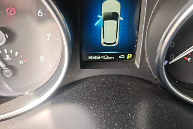 Used Haval H6 Coupe 2018 Red-Label 1.5T Automatic Two-Wheel Drive Luxury Model Odometer Close Up