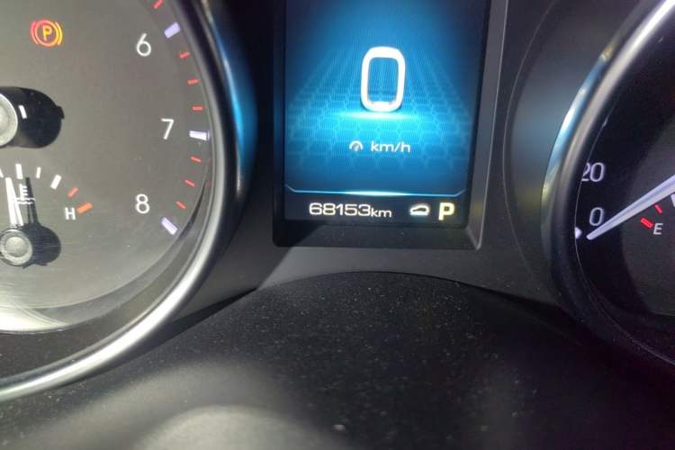 Used Haval H6 Coupe 2018 Red-Label 1.5T Automatic Two-Wheel Drive Luxury Model Odometer Close Up