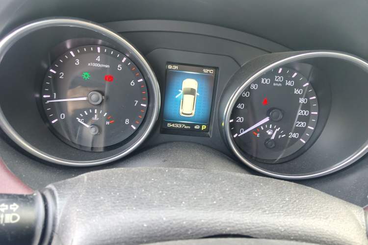 Used Haval H6 Coupe 2018 Red-Label 1.5T Automatic Two-Wheel Drive Ultra-Luxury Model Odometer Close Up