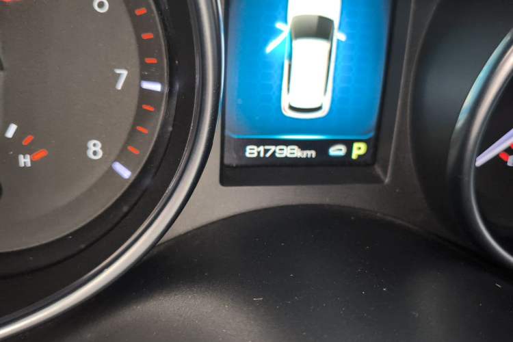 Used Haval H6 Coupe 2018 Red-Label 1.5T Automatic Two-Wheel Drive Ultra-Luxury Model Odometer Close Up