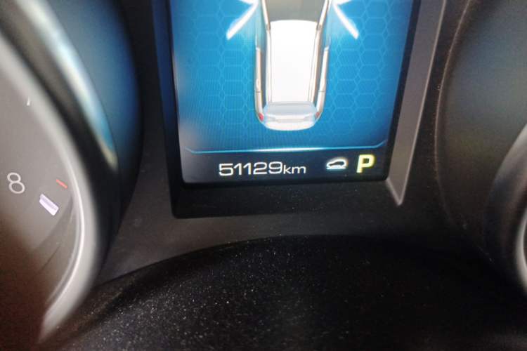 Used Haval H6 Coupe 2018 Blue Label 1.5T Automatic Two-Wheel Drive Luxury Model Odometer Close Up