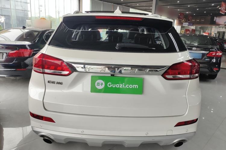 Used Haval H6 Coupe 2018 Red-Label 1.5T Automatic Two-Wheel Drive Ultra-Luxury Model Rear