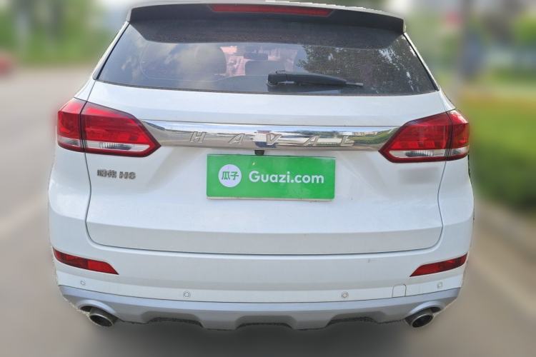 Used Haval H6 Coupe 2018 Red-Label 1.5T Automatic Two-Wheel Drive Ultra-Luxury Model Rear