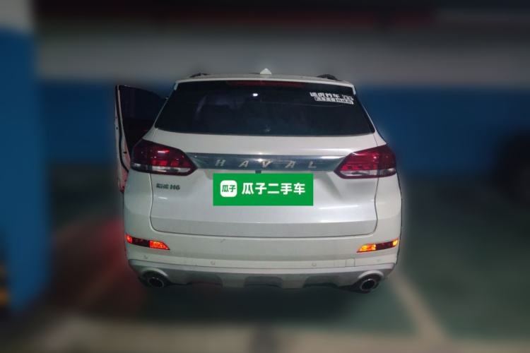 Used Haval H6 Coupe 2018 Red-Label 1.5T Automatic Two-Wheel Drive Ultra-Luxury Model Rear