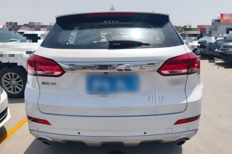 Used Haval H6 Coupe 2018 Red-Label 1.5T Automatic Two-Wheel Drive Ultra-Luxury Model Rear