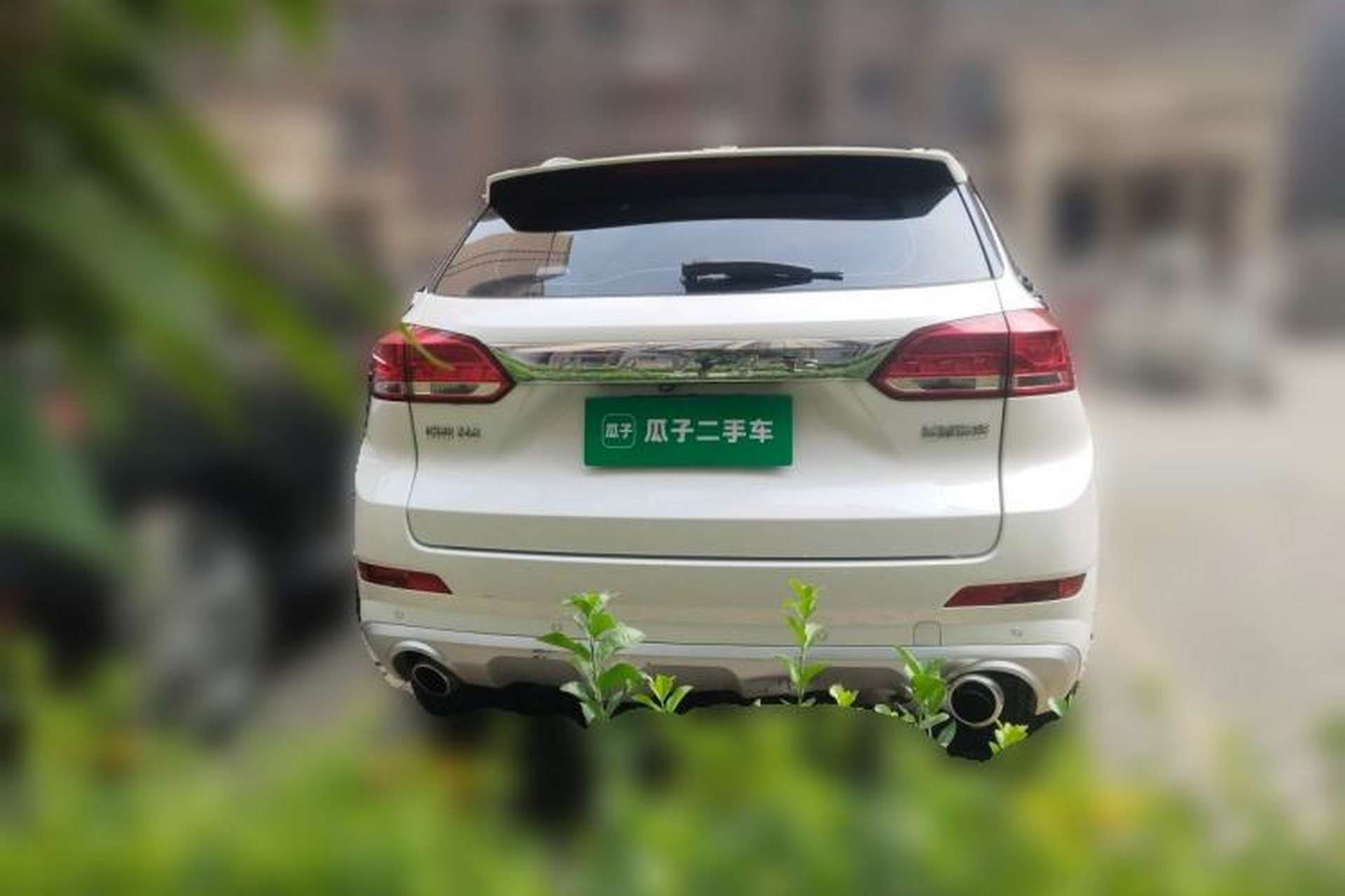 Used Haval H6 Coupe 2018 Red-Label 1.5T Automatic Two-Wheel Drive Luxury Model Rear