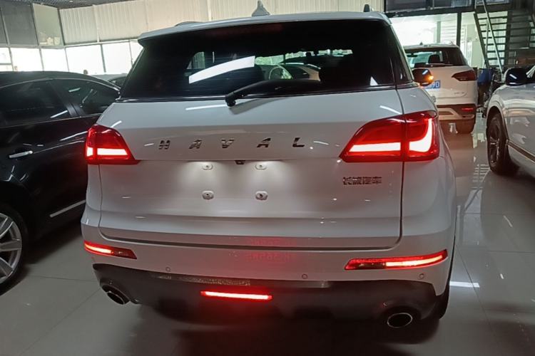 Used Haval H6 Coupe 2018 Blue Label 1.5T Automatic Two-Wheel Drive Luxury Model Rear