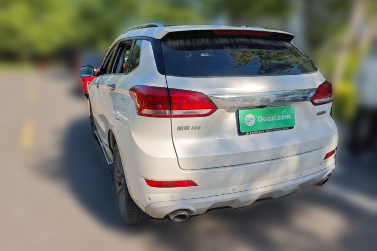 Used Haval H6 Coupe 2018 Red-Label 1.5T Automatic Two-Wheel Drive Ultra-Luxury Model Rear Left 45 Deg