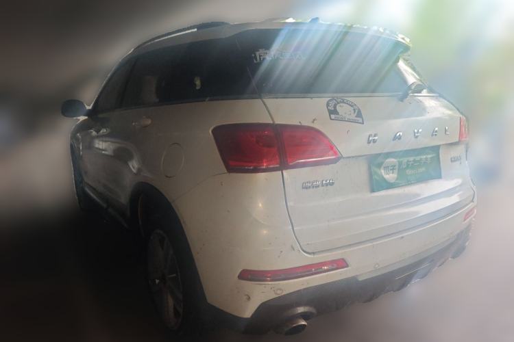 Used Haval H6 Coupe 2018 Blue Label 1.5T Automatic Two-Wheel Drive Ultra-Luxury Model Rear Left 45 Deg